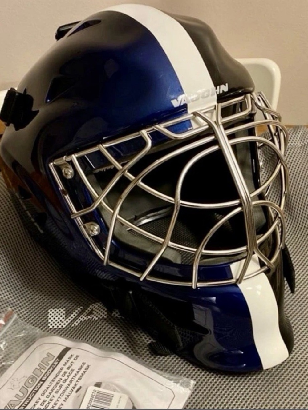 Vaughn Custom Ice Hockey Goalie Mask